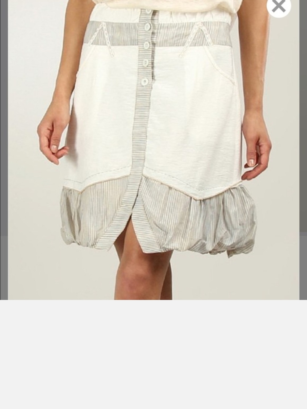 Virgine & Moi Puffer Hoop Bubble Skirt